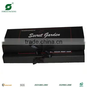 100% INDIA HAIR EXTENSION COLOR PACKAGING BOX thumbnail-1