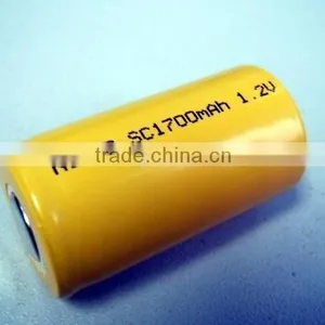 Ni-CD 1.2V 1700mAh Rechargeable Battery for thumbnail-2