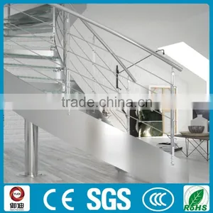 High Quality Interior Curve Stainless Steel Glass Stairs/ Staircase--YUDI thumbnail-2