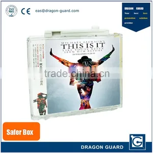DVD Anti-theft Safer Eas CD Security Cases With Hook thumbnail-2