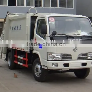 Dongfeng DFAC Compression-type Mini Garbage Trucks For Sale thumbnail-1