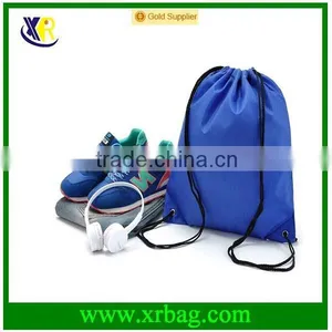 Promotional Cheap Polyester Drawstring Backpack Bags thumbnail-6