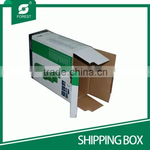 HIGH QUALITY CORRUGATED SHIPPING CARTONS FOR PACKING ENGINE WITH COLORFUL PRINT thumbnail-3