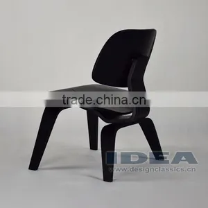 Replica Charles Plywood Lounge Chair - Black Color thumbnail-5