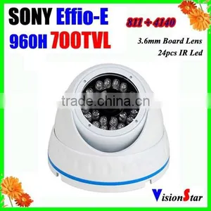 Sony 3.6mm CS Lens CCD Board Camera 700TVL IR 20M IR Led Surveillance CCTV Camera Outdoor thumbnail-1