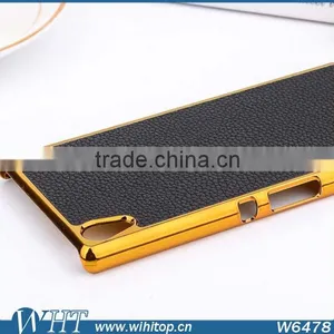 Hot New Products for 2015 Leather Coated for Xperia Z4 Case, Wholesale for Sony Z4 Case thumbnail-3