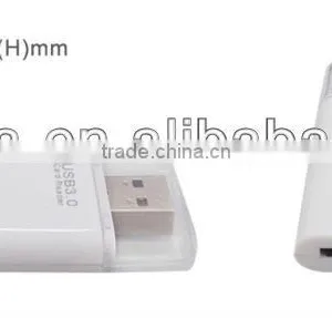 2013 Classic Push Style USB3.0 SD and TF Card Reader for Laptop thumbnail-1
