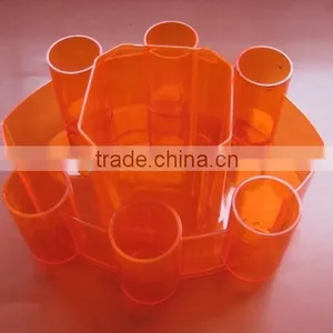 Clear Plastic Champagne Ice Bucket for Beer thumbnail-1