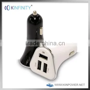 2015 High End 3 Port USB Car Charger, Micro USB Car Charger thumbnail-1