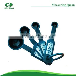 100% Food Grade 4PCS Plastic Measuring Spoon thumbnail-1