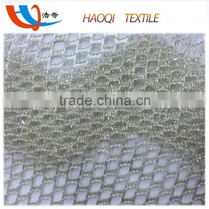 See Through Polyester Mesh Fabric With Silver Fiber thumbnail-4