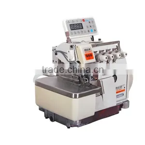 Microcomputer DD Motor & Automatic Induction Pneumatic Suction Trimming Device for SIRUBA Overlock Machine thumbnail-1