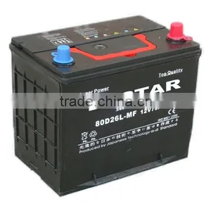 Car Battery 12v 75ah Maintenance Free Auto Battery for Truck thumbnail-3