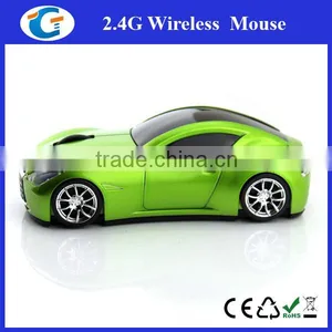 Car Shape Wireless Mouse With Blue Headlight thumbnail-6