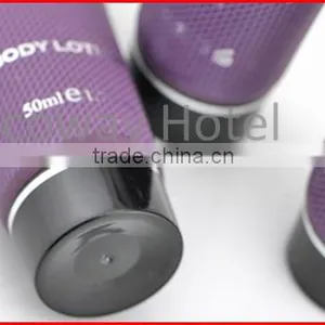 Luxury Cosmetic Purple Screw Cap Tube With Silver Hot Stamping thumbnail-2