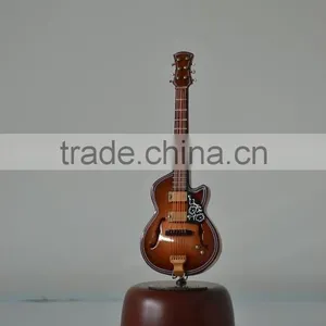 Mini Music Instrument Beautiful Songs Rotate Crystal Music Box thumbnail-3