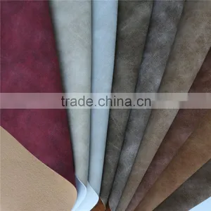 China Manufacturer Hot Sale Cloud Effects Pattern pu Sofa Leather Material thumbnail-6