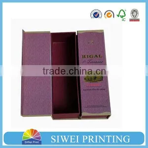 Single Paper Wine Glass Box, Wine Paper Glass Box Packaging thumbnail-2