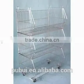 3 Tier Bulk Food Storage Rack thumbnail-1