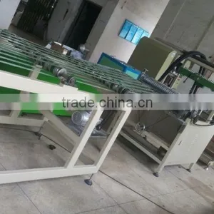 Glass Fiber HEPA Air Filter Mini Pleating Machine , 25.4mm Interval Gluing Line thumbnail-1