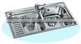 Amico Stainless Steel Kitchen Sink thumbnail-1