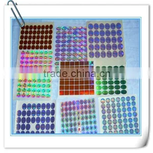 Custom Laser Hologram Security 3D Sticker thumbnail-1