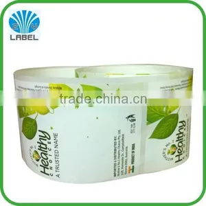 Custom Logo Printing Roll Security Sticker Label thumbnail-5