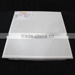 Class A2 Fireproof Aluminum Ceiling Open Frame Ceiling Perforated Clip In Ceiling thumbnail-1