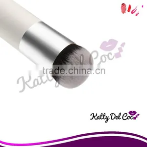 Good Quality Wooden Makeup Brushes for Foundation Make up Pink and White Color thumbnail-3
