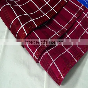 Denim Fabric Check Print Weight 8.26OZ thumbnail-1