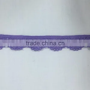 Nylon Elastic Lace Trimming thumbnail-2