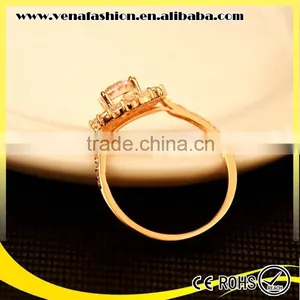 High Quality Single Zircon Stone Ring, Large Stone Rings thumbnail-3