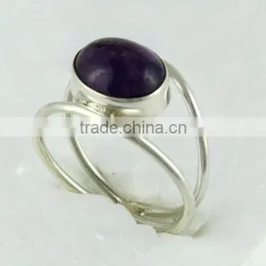 Pale Beauty !! Blue Amethyst 925 Sterling Silver Ring, Silver Jewellery Wholesale, 925 Sterling Silver Jewellery thumbnail-4