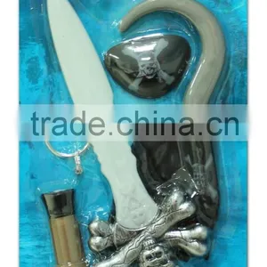 Pirate Set Pirate Knife Sword Toy Pirate Gold Coins thumbnail-3