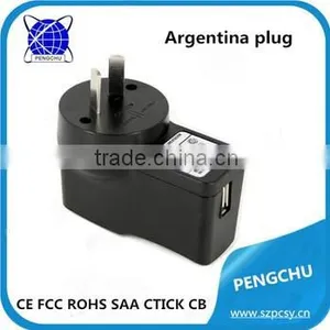 220v ac to dc 5v 2a Travel Power Adapter USB Quick Charger thumbnail-4