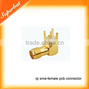 rp Sma Connector,pcb Mount,right Angle thumbnail-1