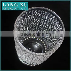 Factory Direct Hand Press Clear Goblet Wine Glass thumbnail-4