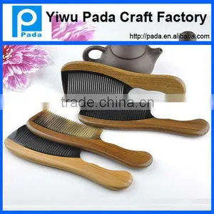 Wooden Hair Comb With Handle thumbnail-1