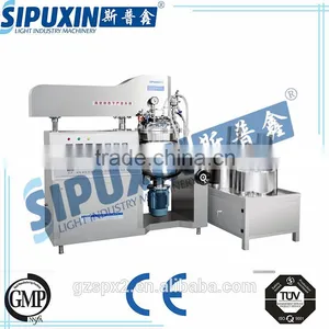 Sipuxin Full Automatic Vacuum Homogenizer Emulsifier Cosmetic Cream Mixing Machine thumbnail-3