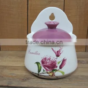 Hanging Ceramic Canister for Food Storage thumbnail-1