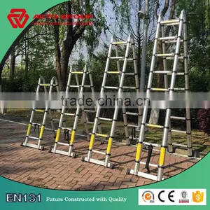 EN131 Ladder Telescopic Aluminium Compact Ladder for Sale thumbnail-2