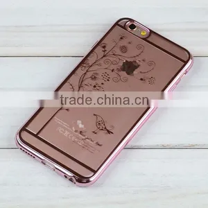 C&T Clear Elctroplate Soft Tpu Cover Case for Acer Liquid Z530 thumbnail-5
