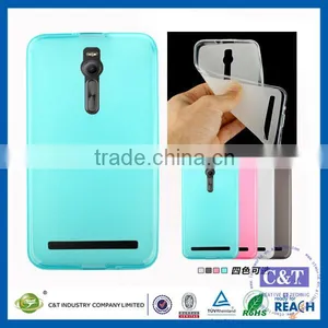 C&T Ultra Thin Lightweight Crystal Clear Soft Transparent TPU Case for Asus ZenFone Selfie ZD551KL 5.5 Inch thumbnail-1