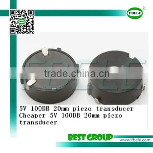 Cheaper 5V 100DB 20mm Piezo Transducer SMT2072 thumbnail-1