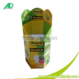 Packing Box Cardboard Dump Bin Box for Supermarket Advertising POP Sales OEM CUSTOM for Food thumbnail-4
