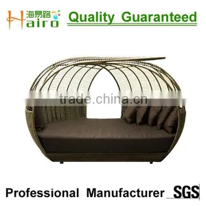 Resin Wicker Rattan Sofa Bed Furniture Italian Patio Furniture thumbnail-3