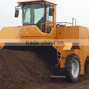 Hot Sale ! Self-propelled Organic Compost Turner,organic Fertilizer Compost Mixing Machine thumbnail-4