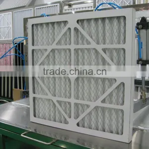 Customized Cardboard Frame Pleated Panel Air Filter thumbnail-2