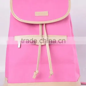 2016 Best Sales New Arrival Factory Made Canvas Backpack Brand New Design Daily Use Canvas Backpacks Laptop Day Backpack thumbnail-1