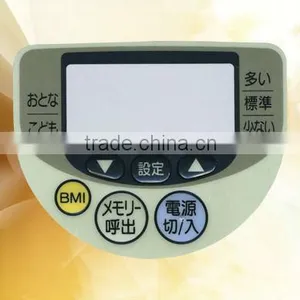 Silkscreen Printed and Die Cut,Clear Punched Window,Self Adhesive Polycarbonate Labels For Remote Control thumbnail-1
